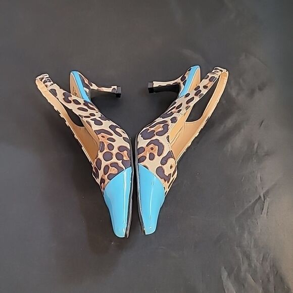 BRAND NEW WILD ABOUT COLOR SLINGBACK BY EY BOUTIQUE STYLISH SLINGBACKS SHOES - Picture 9 of 14